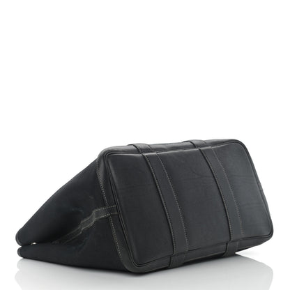 Hermes Toile Officier Negonda Garden Party 30 TPM Black 4 of 17