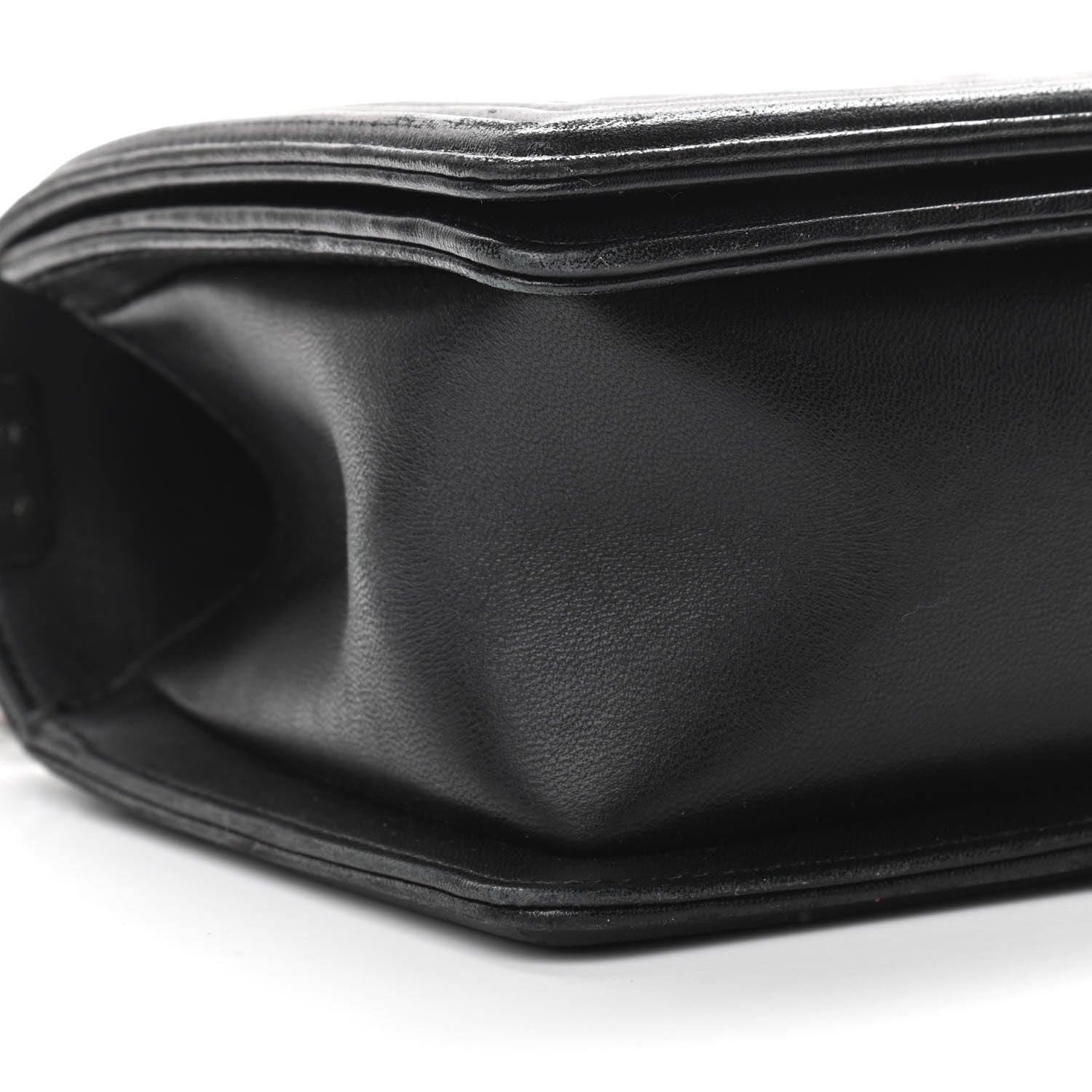 Chanel Lambskin Quilted Medium Boy Flap Black 8 of 12
