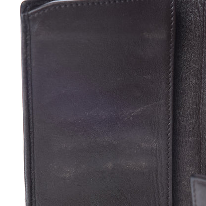 Gucci Monogram Margaux Calfskin Sukey Continental Organizer Wallet Beige Ebony Cocoa 11 of 12