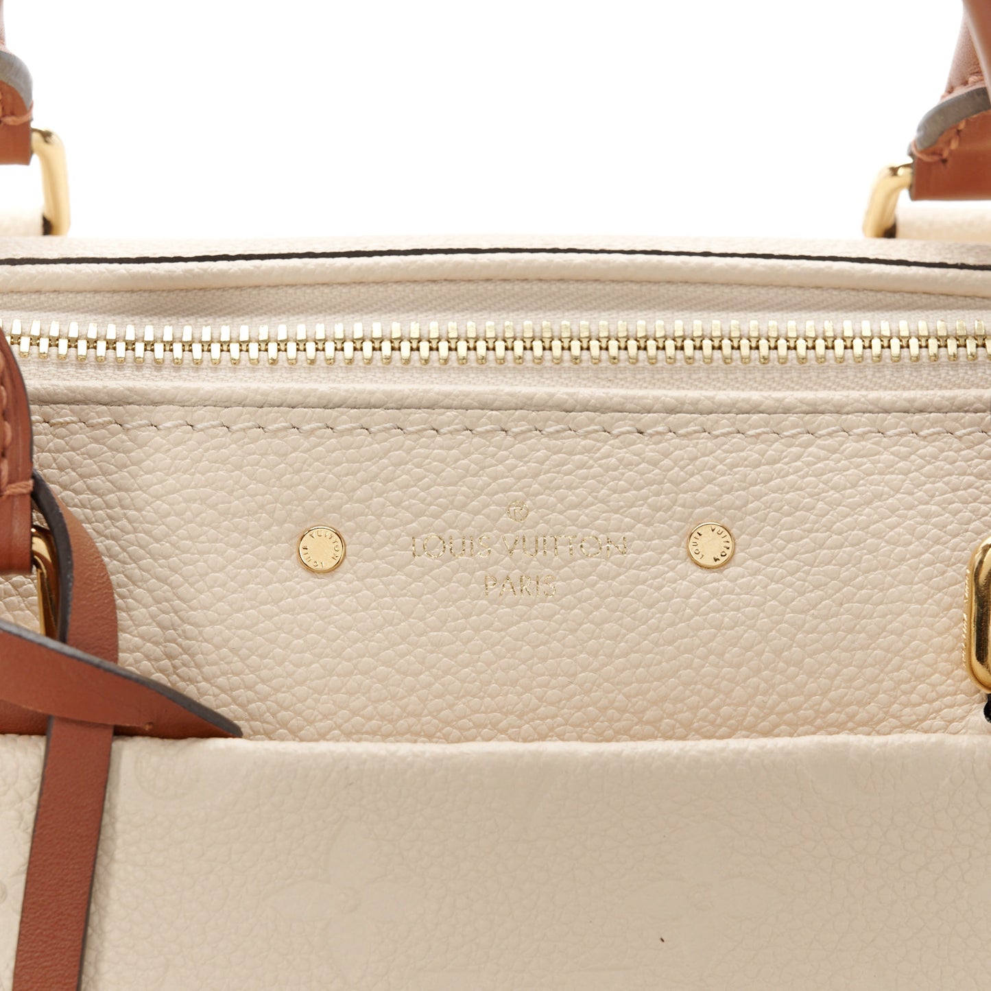 Empreinte Calfskin Speedy Bandouliere 25 NM Creme Caramel