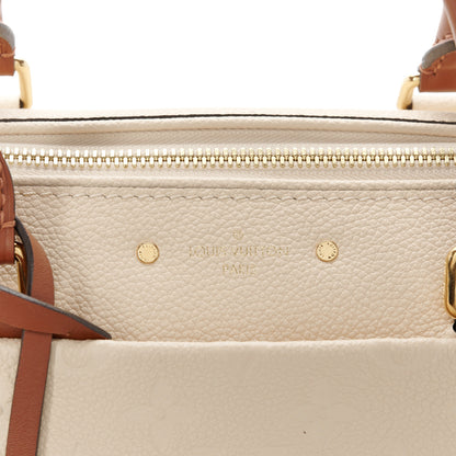 Louis Vuitton Empreinte Calfskin Speedy Bandouliere 25 NM Creme Caramel 9 of 12