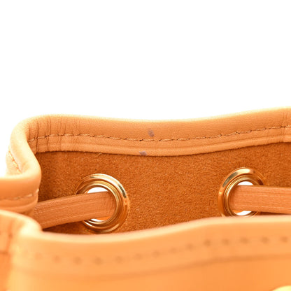 Louis Vuitton Perforated Calfskin Monogram Nano Noe Safran Yellow 11 of 11