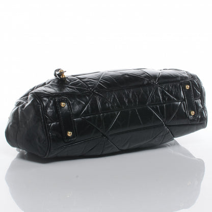 Marc Jacobs Leather Patchwork Stam Black 4 of 7