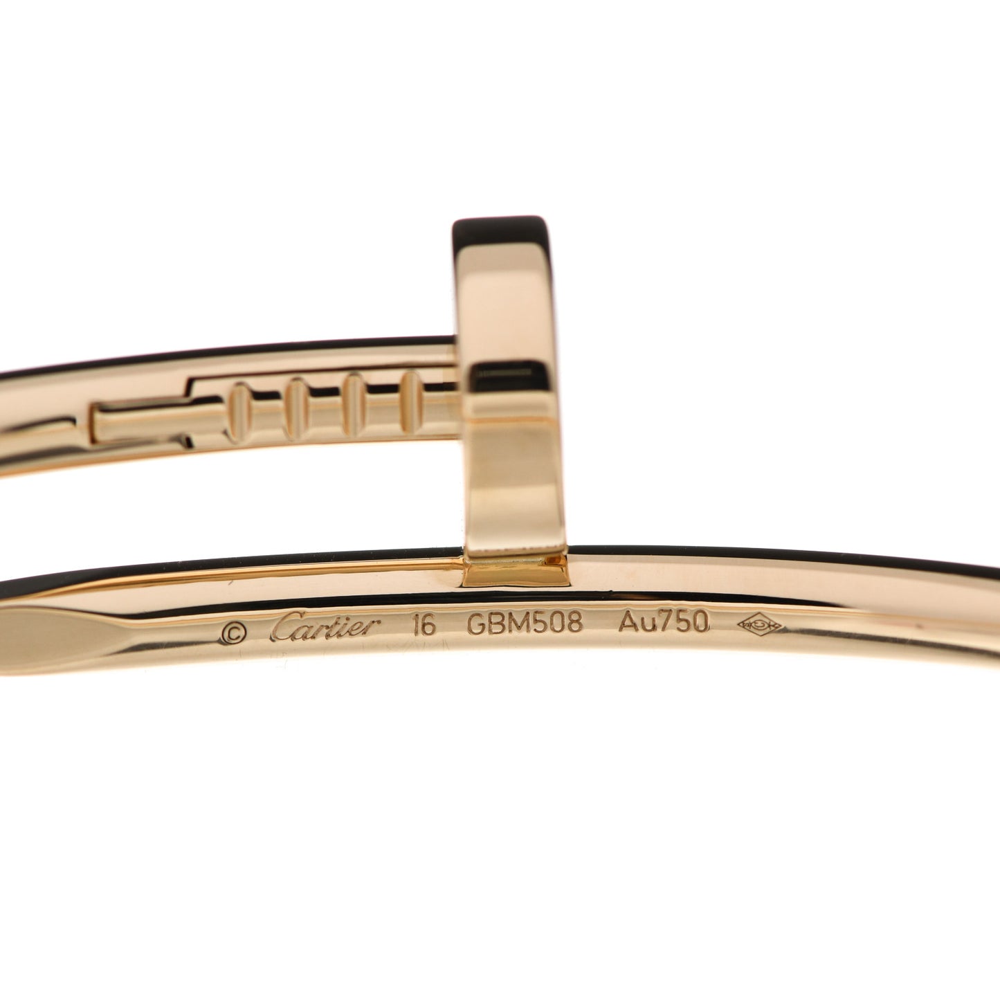 18K Yellow Gold Juste Un Clou Bracelet 16