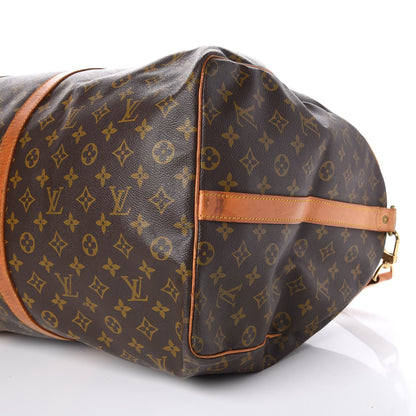 Louis Vuitton Monogram Keepall Bandouliere 60 18 of 19