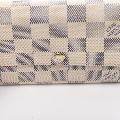 Louis Vuitton Damier Azur Sarah Wallet 16 of 17