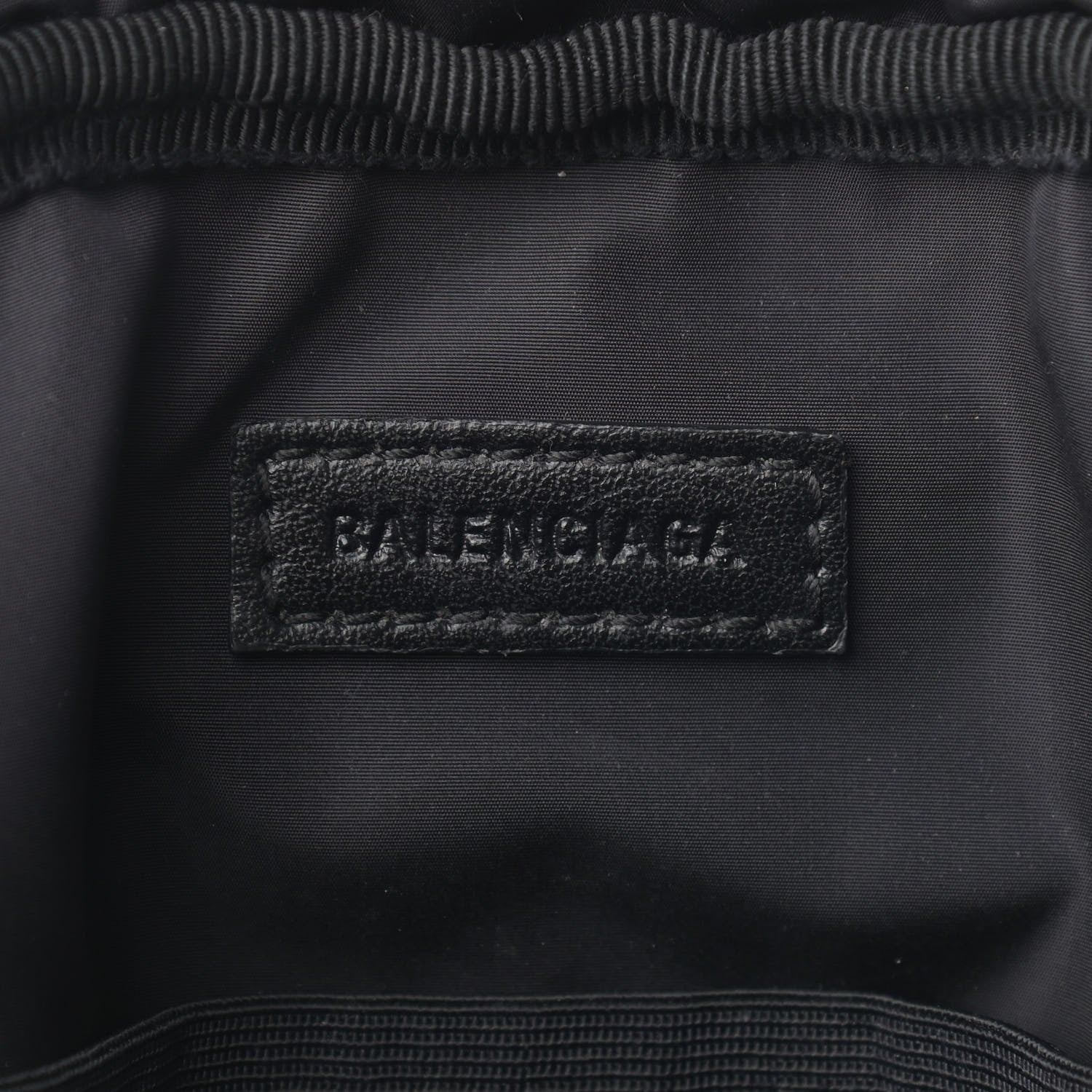Balenciaga Recycled Nylon Small Sport Messenger Bag Black White 10 of 12