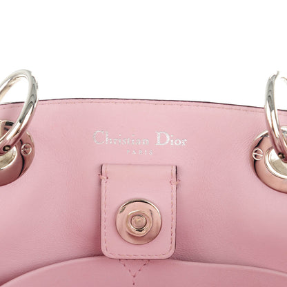 Christian Dior Metallic Bullcalf Medium Diorissimo Bag Champagne 6 of 7