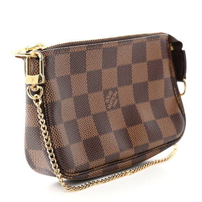 Louis Vuitton Damier Ebene Mini Pochette Accessories 3 of 7