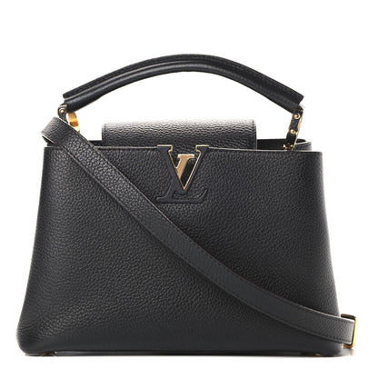 Louis Vuitton Taurillon Capucines BB Black 1 of 14