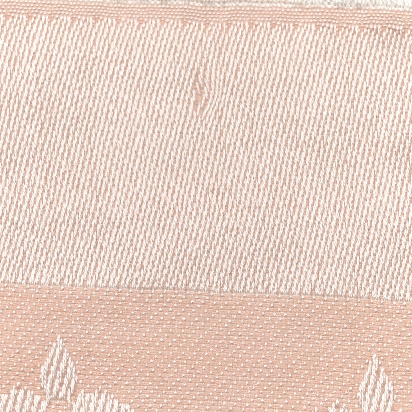 Silk Wool Monogram Shawl Rose