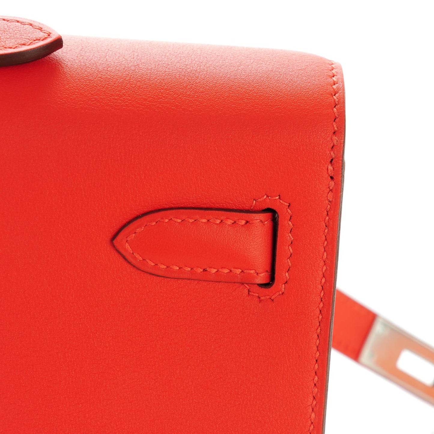 Swift Kelly Cut Clutch Pochette Capucine