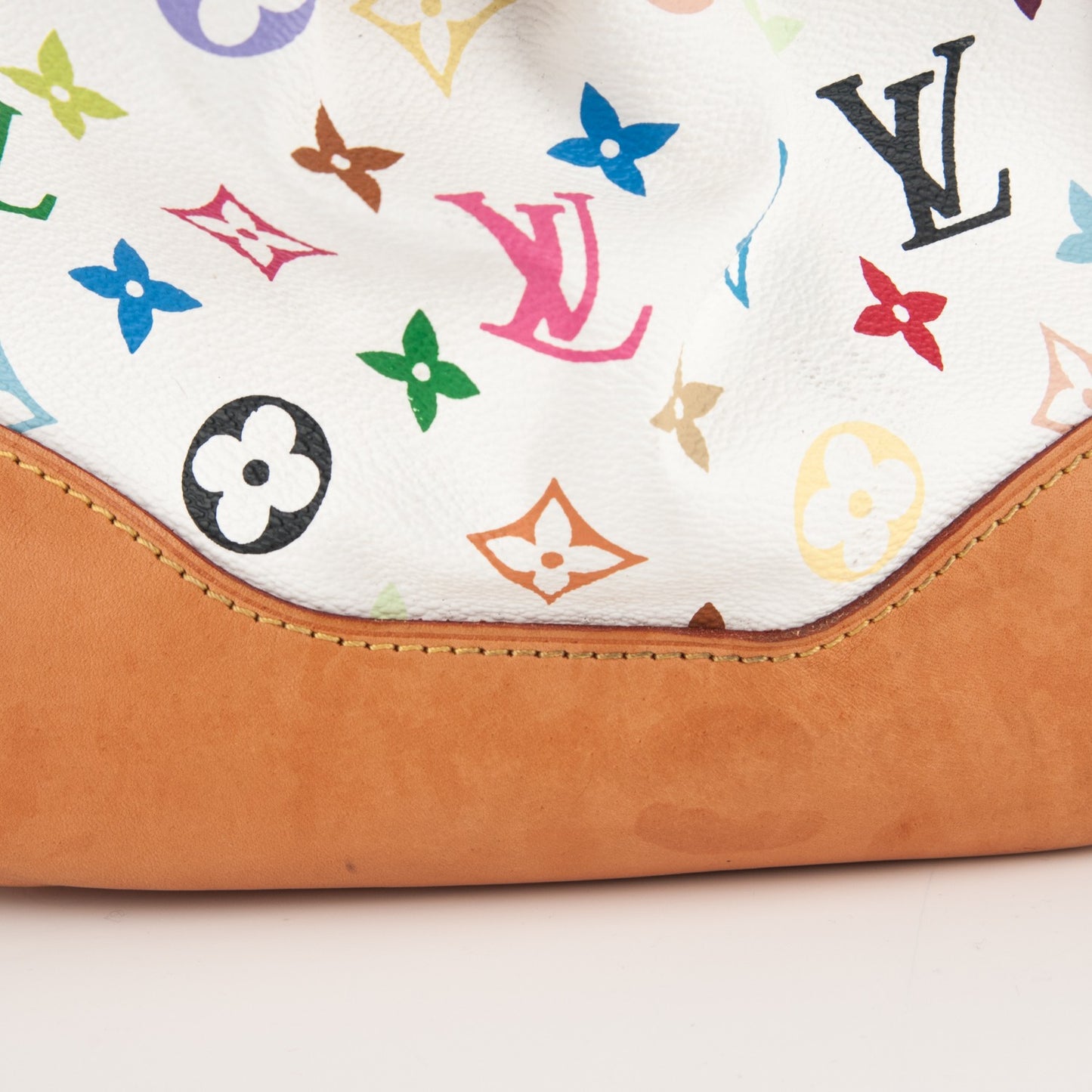Monogram Multicolor Courtney GM White