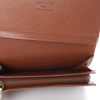 Louis Vuitton Monogram Porte-Monnaie Tresor Wallet 5 of 8