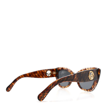 Fendi Acetate F is Fendi FF 51mm Cat Eye Sunglasses 0327/S Tortoise Camouflage 4 of 8