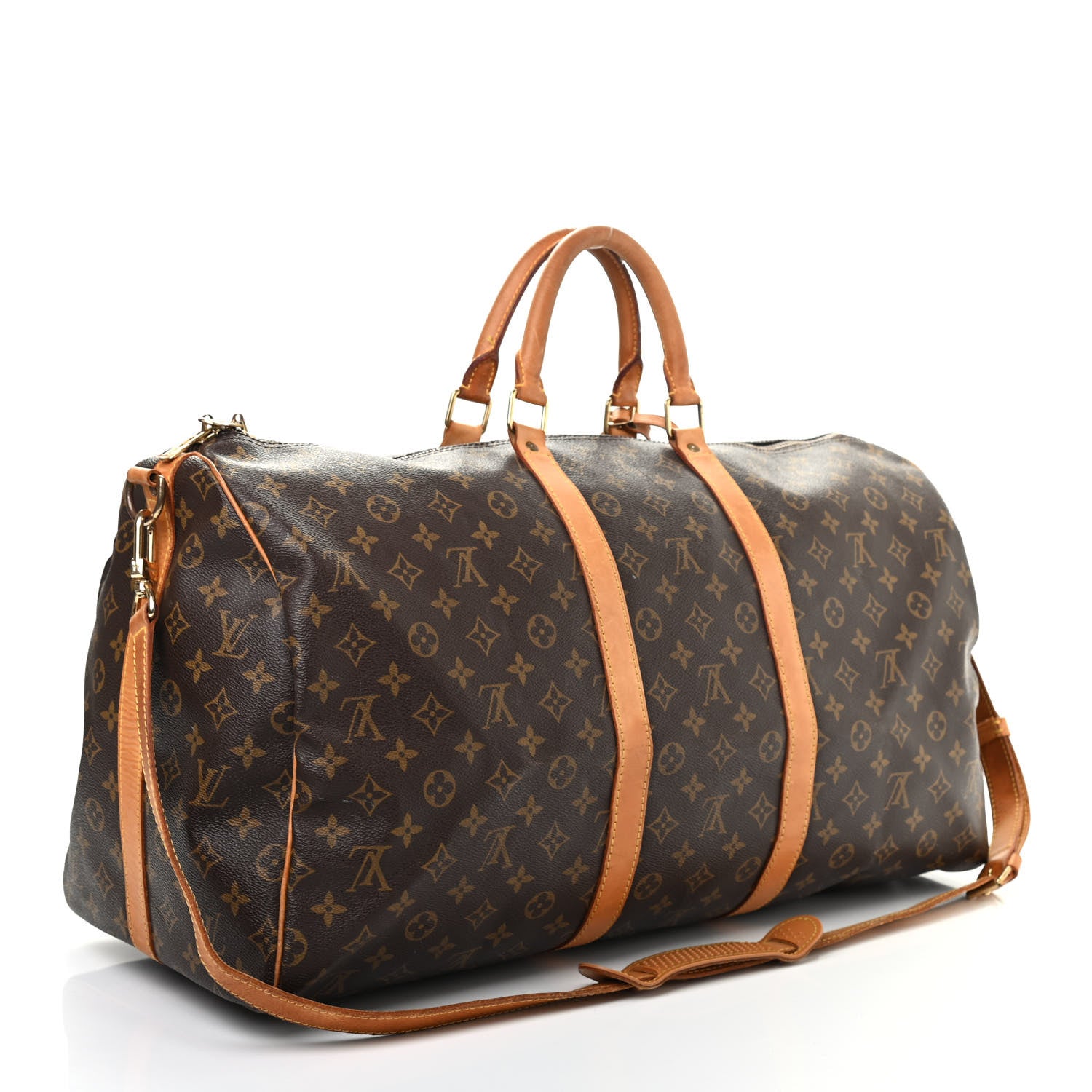 Louis Vuitton Monogram Keepall Bandouliere 55 3 of 16