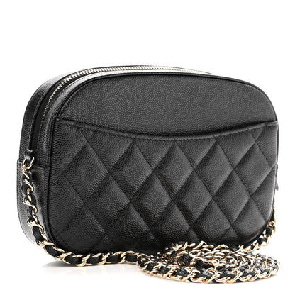 Chanel Caviar Quilted Vanity With Chain Black 3 of 10