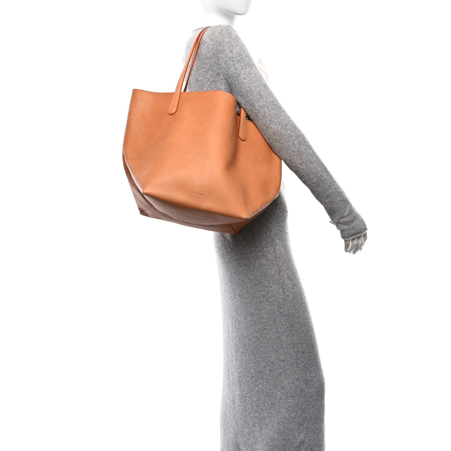 Mansur Gavriel Vegetable Tanned Calfskin Everyday Soft Tote Cammello 2 of 11