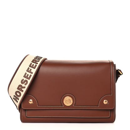 Burberry Calfskin Note Crossbody Bag Tan 1 of 11