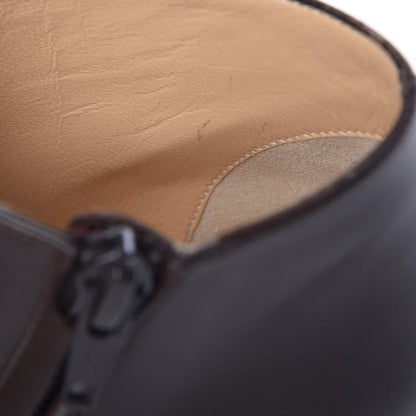 Christian Louboutin Calfskin Belle 85 Ankle Boots 36.5 Black 8 of 11