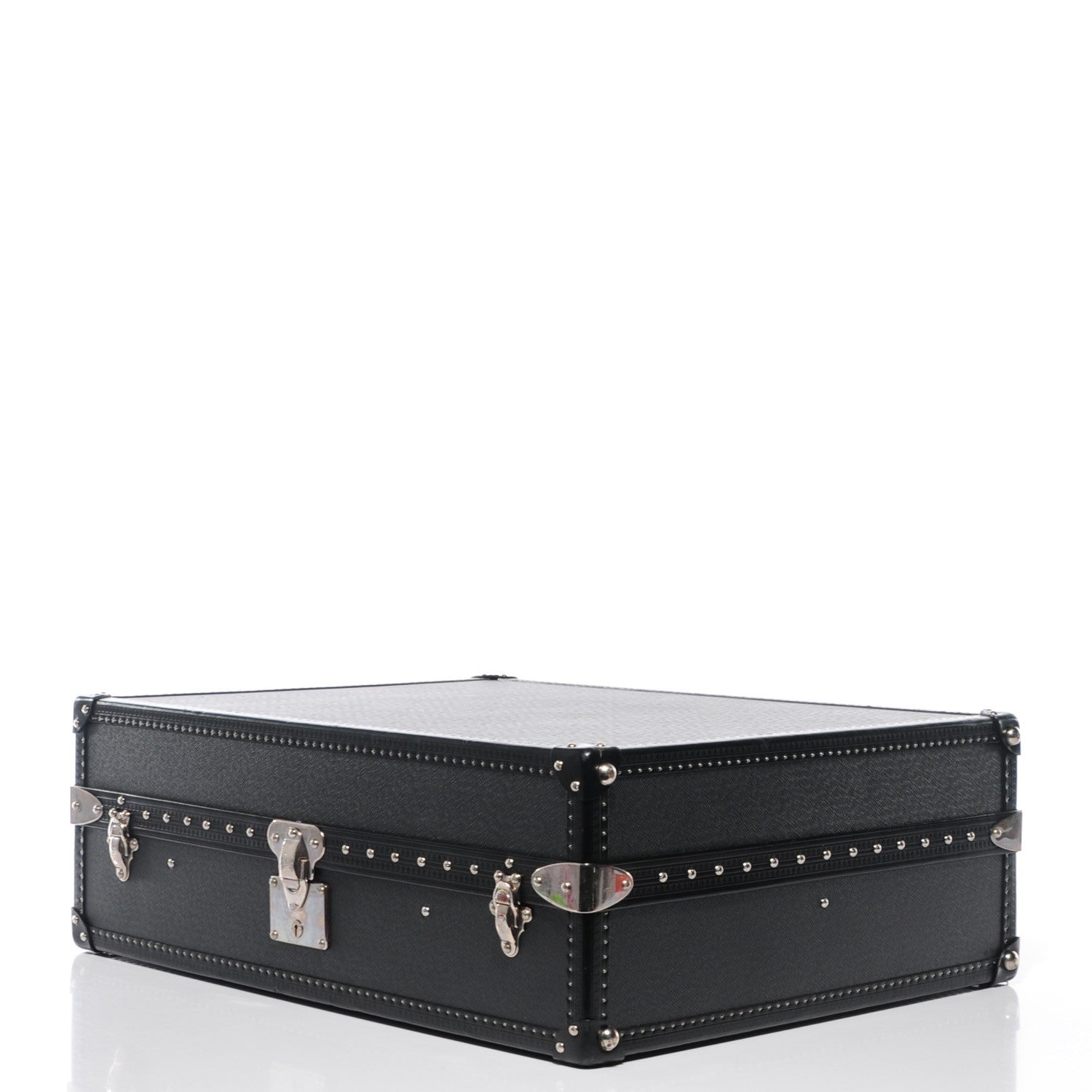 Louis Vuitton Taiga Gemine Shoe Trunk 12 Pairs Black 5 of 7