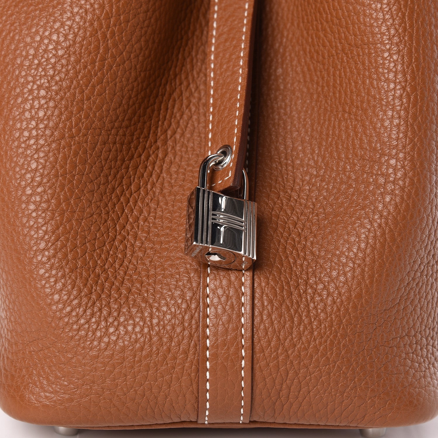 Hermes Taurillon Clemence Picotin Lock 18 PM Gold 10 of 10