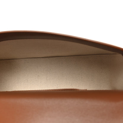 Saint Laurent Linen Calfskin Monogram Small Solferino Satchel Greggio Brick 8 of 19