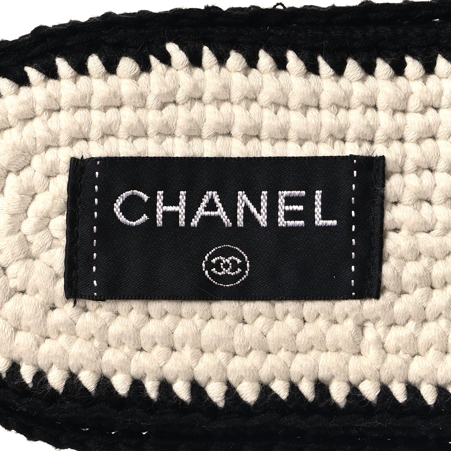 Chanel Crochet Mules 41 Ivory Black 8 of 9