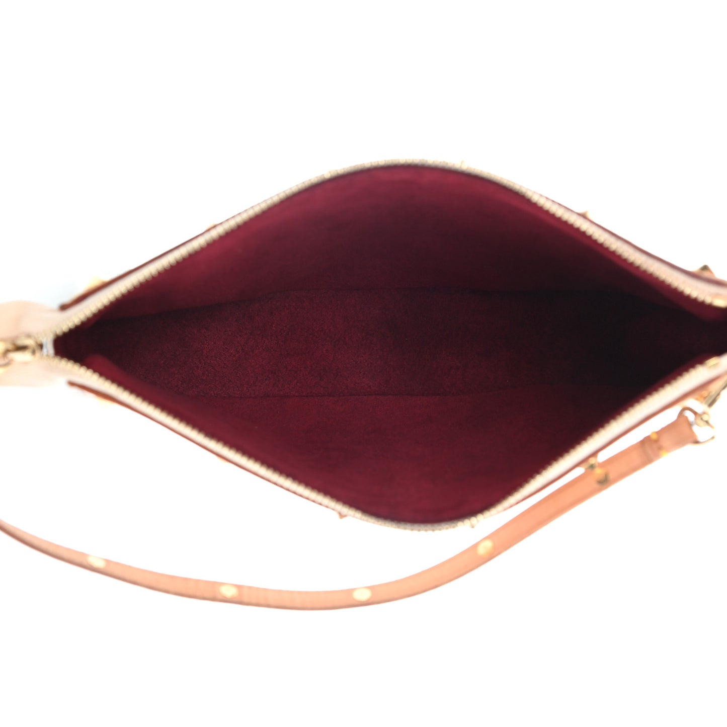 Monogram Multicolor Pochette Accessories White