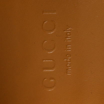 Gucci Calfskin Womens Jordaan Loafers 37 Fondente Brown 8 of 11