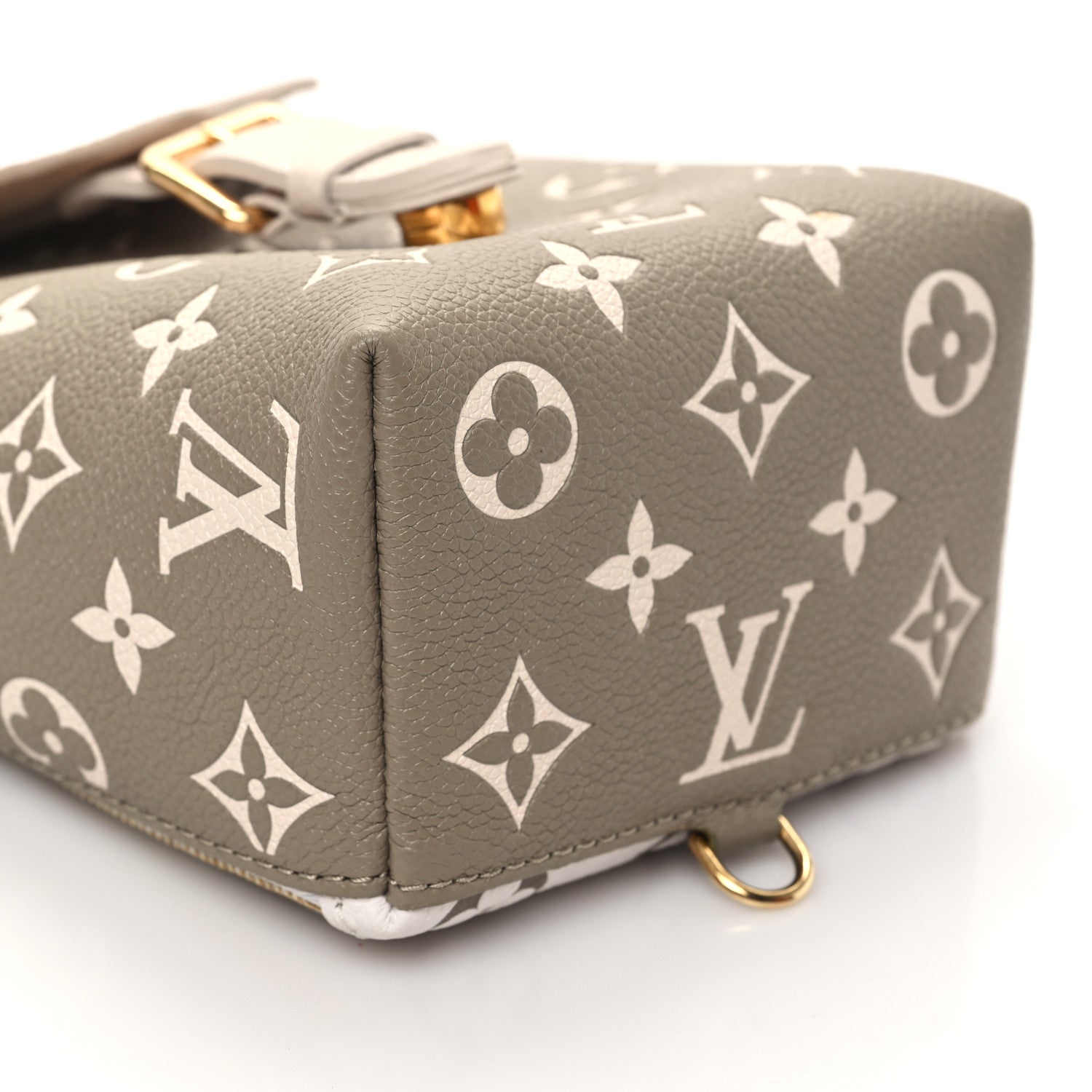 Louis Vuitton Empreinte Monogram Spring in the City Tiny Backpack Kaki Beige Cream 9 of 10