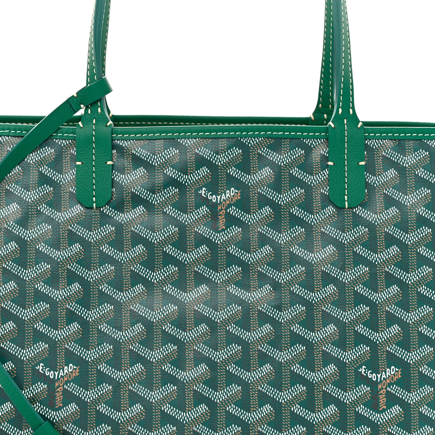 Goyard Goyardine Saint Louis PM Green 9 of 11