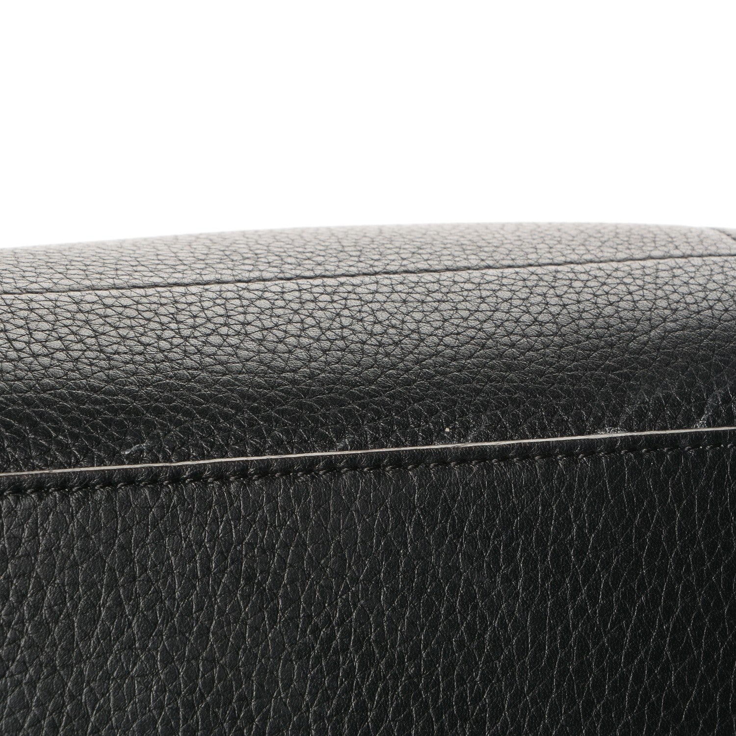 Celine Drummed Calfskin Mini Luggage Black 9 of 9