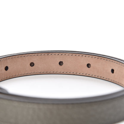 Gucci Metallic Calfskin Crystal Interlocking G Belt 70 28 Sasso 4 of 6