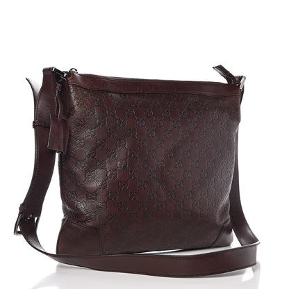 Gucci Guccissima GG Messenger Bag Chocolate 3 of 15