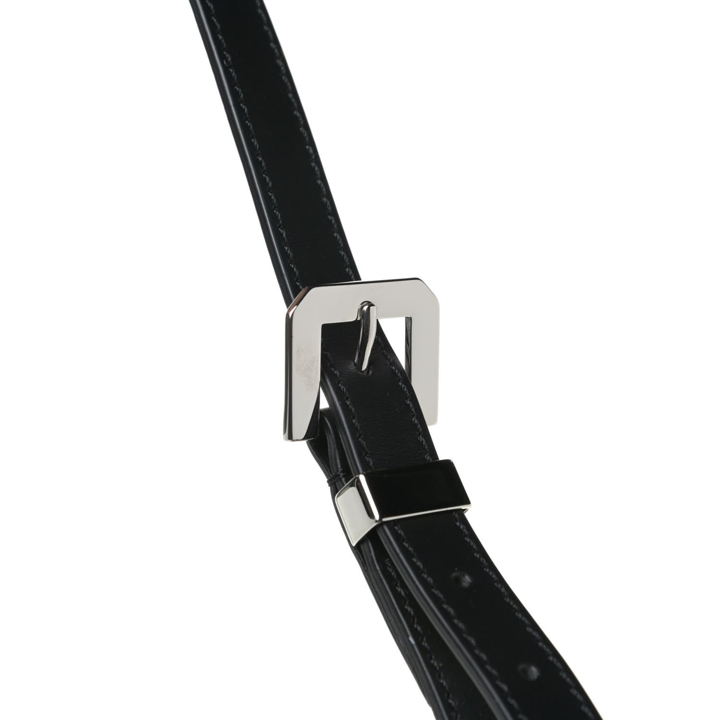 Goyardine Belvedere II MM Messenger Bag Black