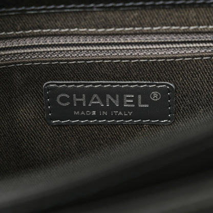 Chanel Calfskin Flap Bag Dark Green 7 of 12