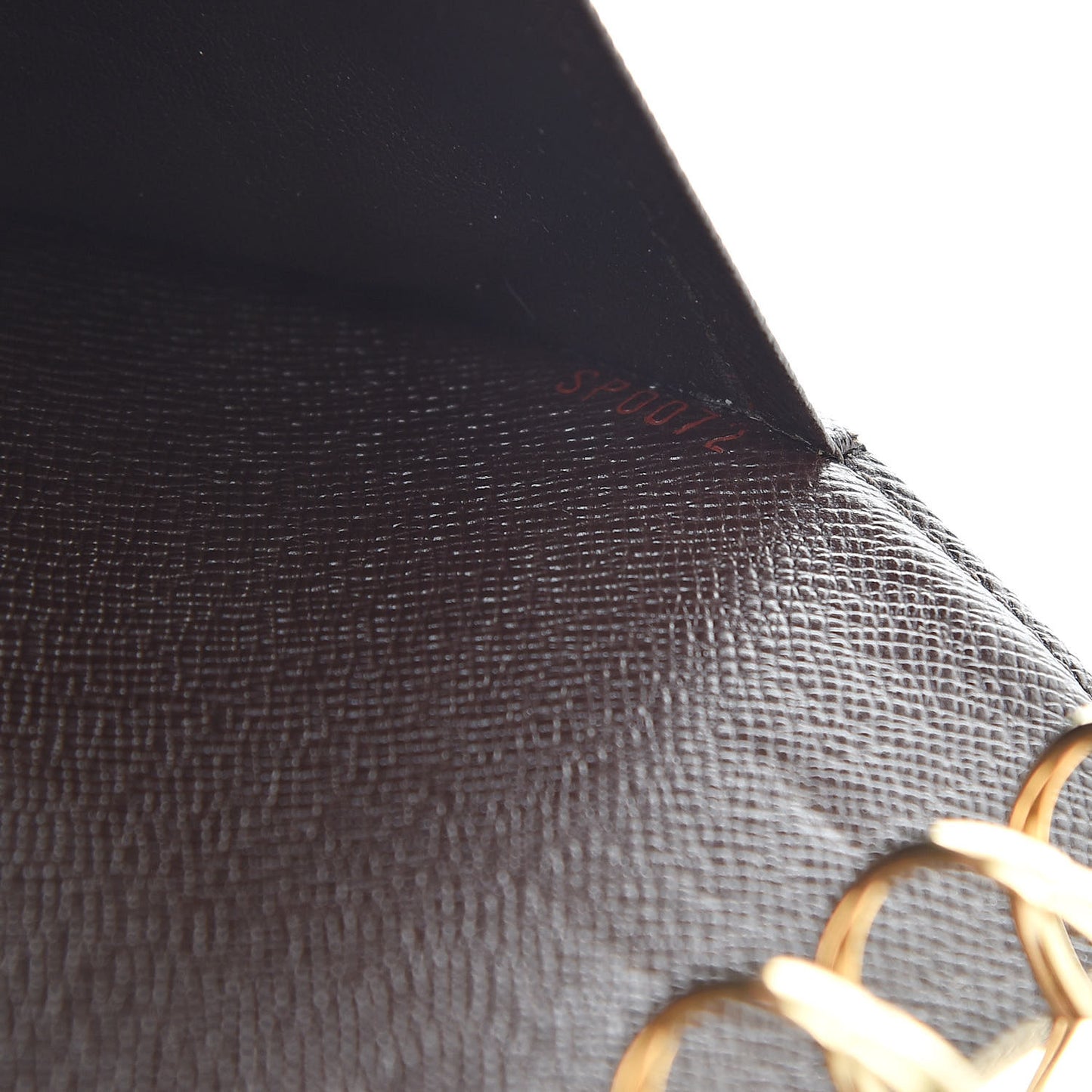 Damier Ebene Medium Ring Agenda Cover