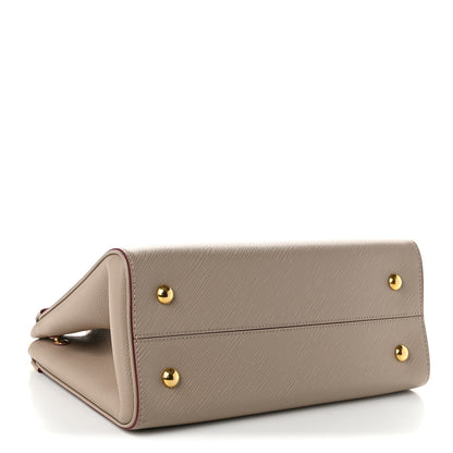 Louis Vuitton Epi Grenelle Tote MM Galet Grenat 4 of 9