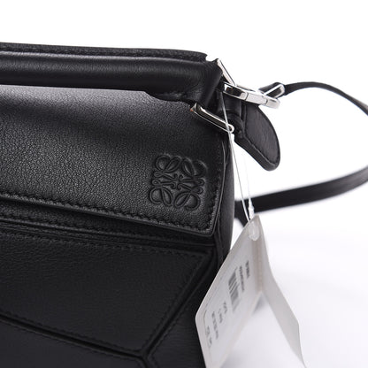 Loewe Calfskin Mini Puzzle Bag Black 10 of 10