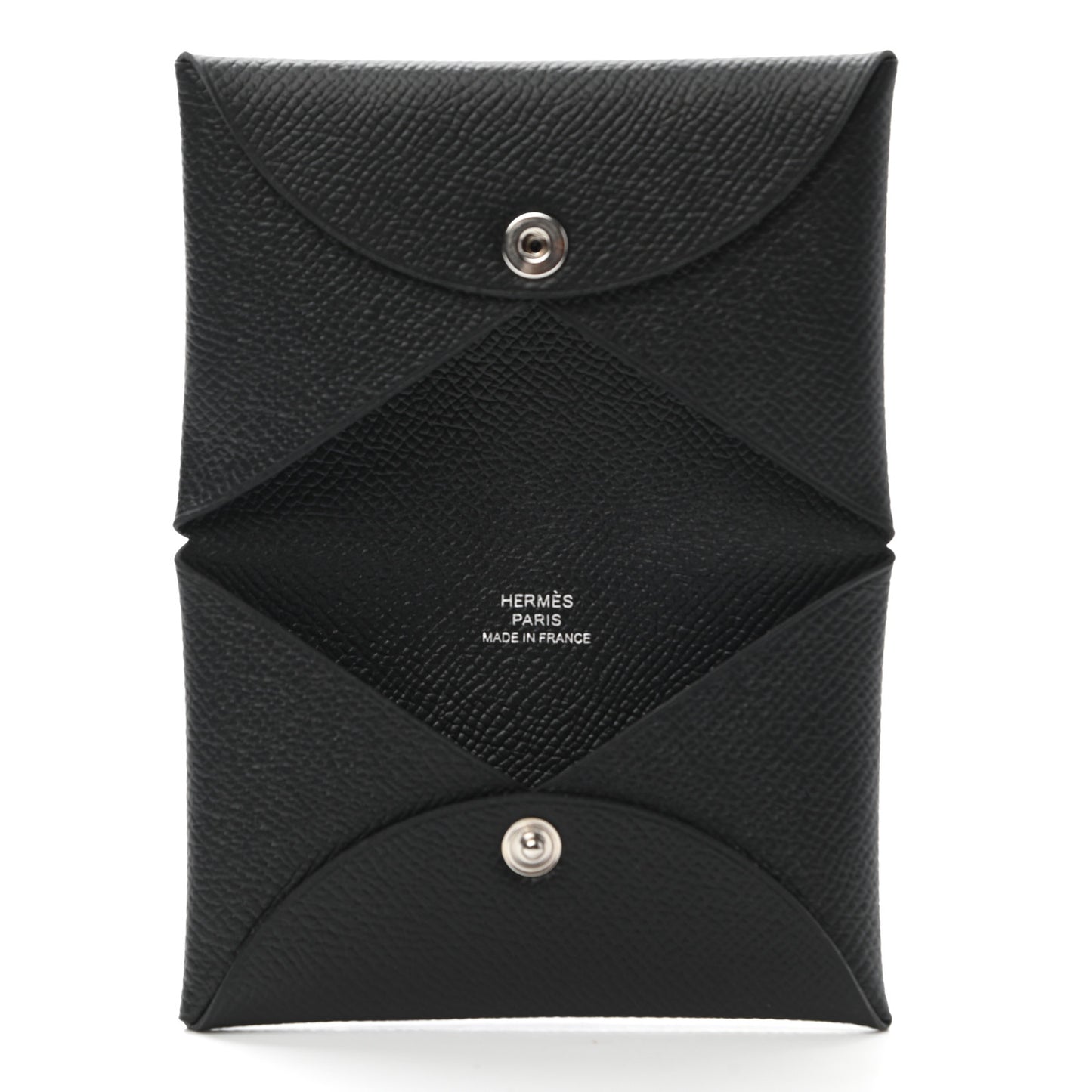 Epsom Calvi Card Case Black