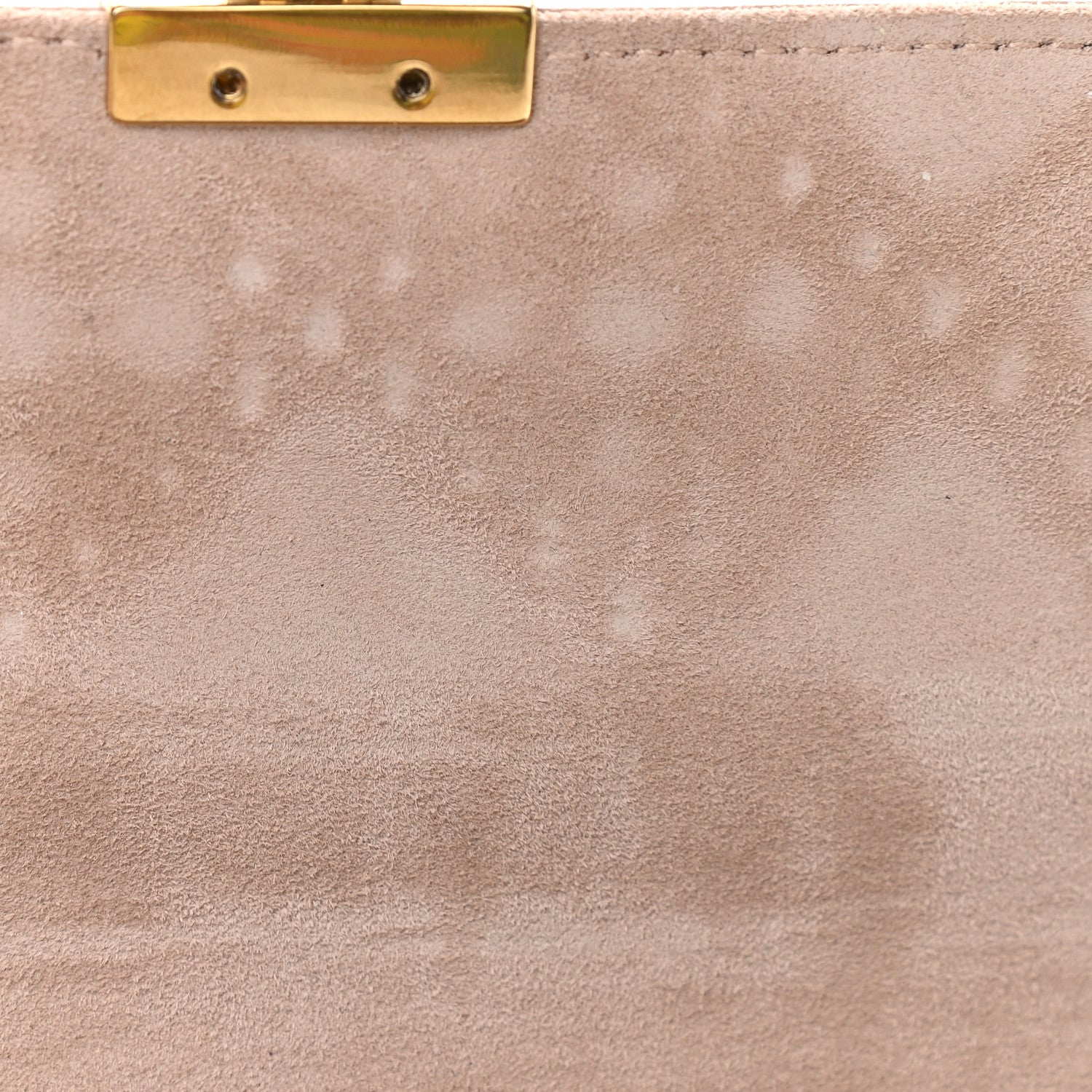 Christian Dior Lambskin Cannage Studded Dioraddict Wallet on Chain Clutch Nude 6 of 8