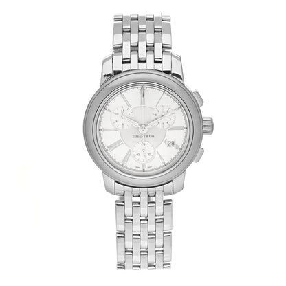 Tiffany Stainless Steel 42mm Mark Atlas Chronograph Quartz Watch 1 of 4