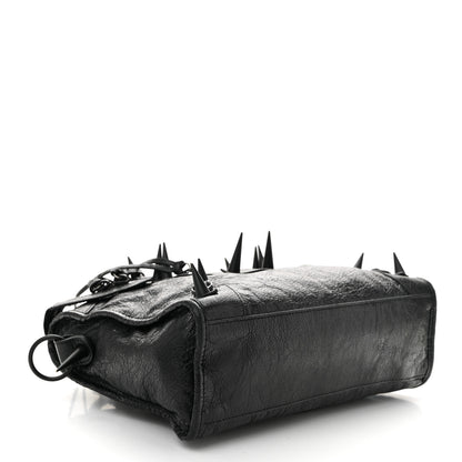 Balenciaga Agneau Spikes Black Hardware S City Black 5 of 12