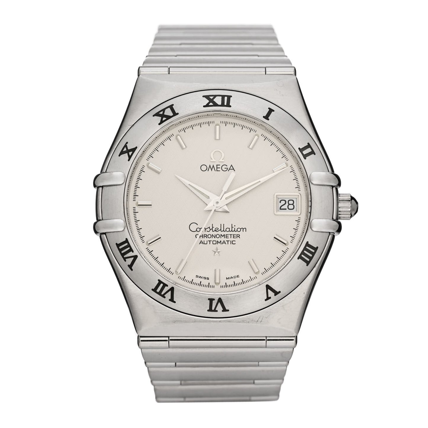 Stainless Steel 35mm Constellation Chronometer Automatic Watch White 1502.30.00