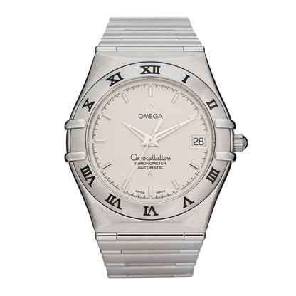 Omega Stainless Steel 35mm Constellation Chronometer Automatic Watch White 1502.30.00 1 of 5