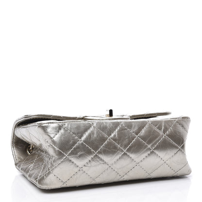 Chanel Aged Calfskin Quilted 2.55 Reissue Mini Flap Light Gold 3 of 10