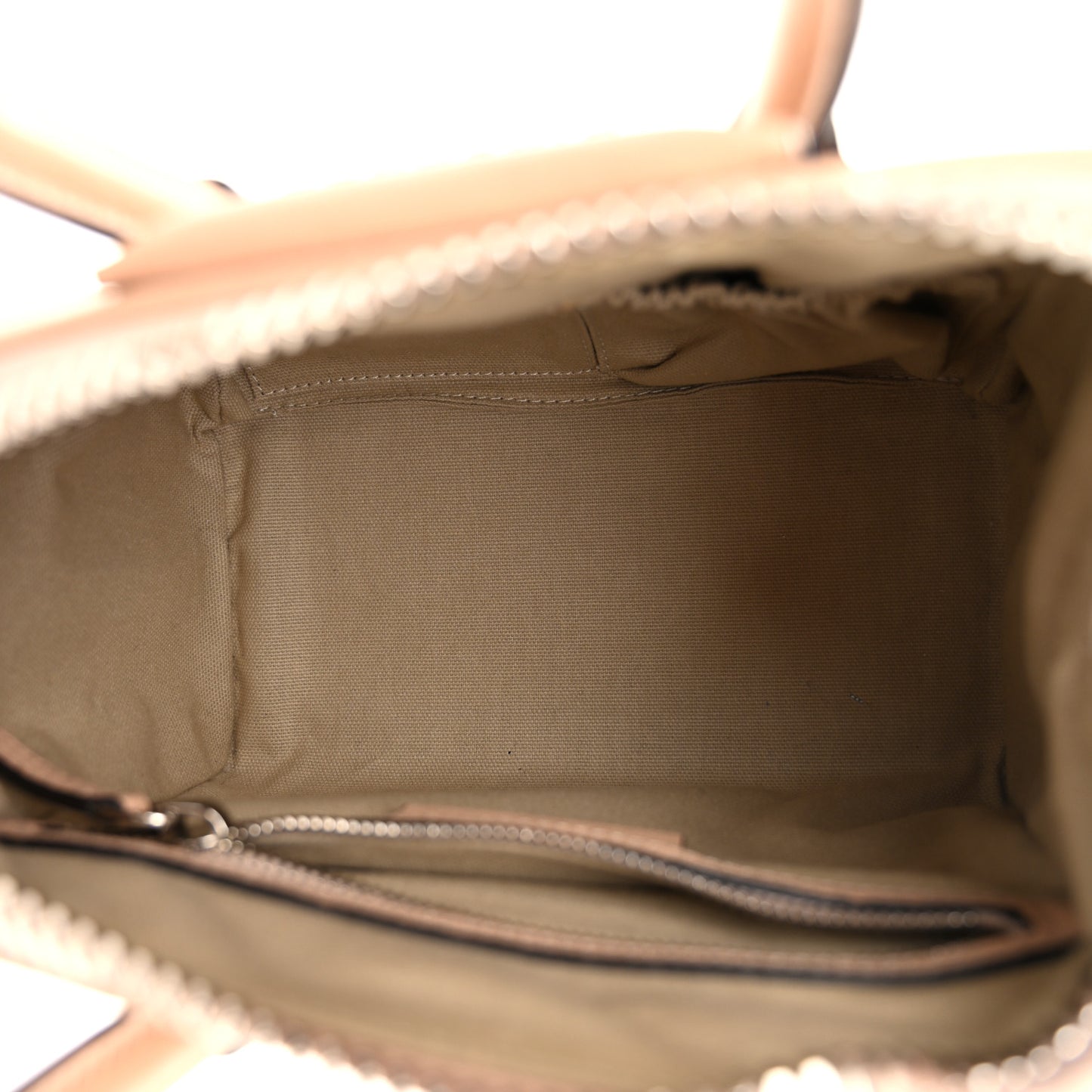 Sugar Goatskin Mini Antigona Powder