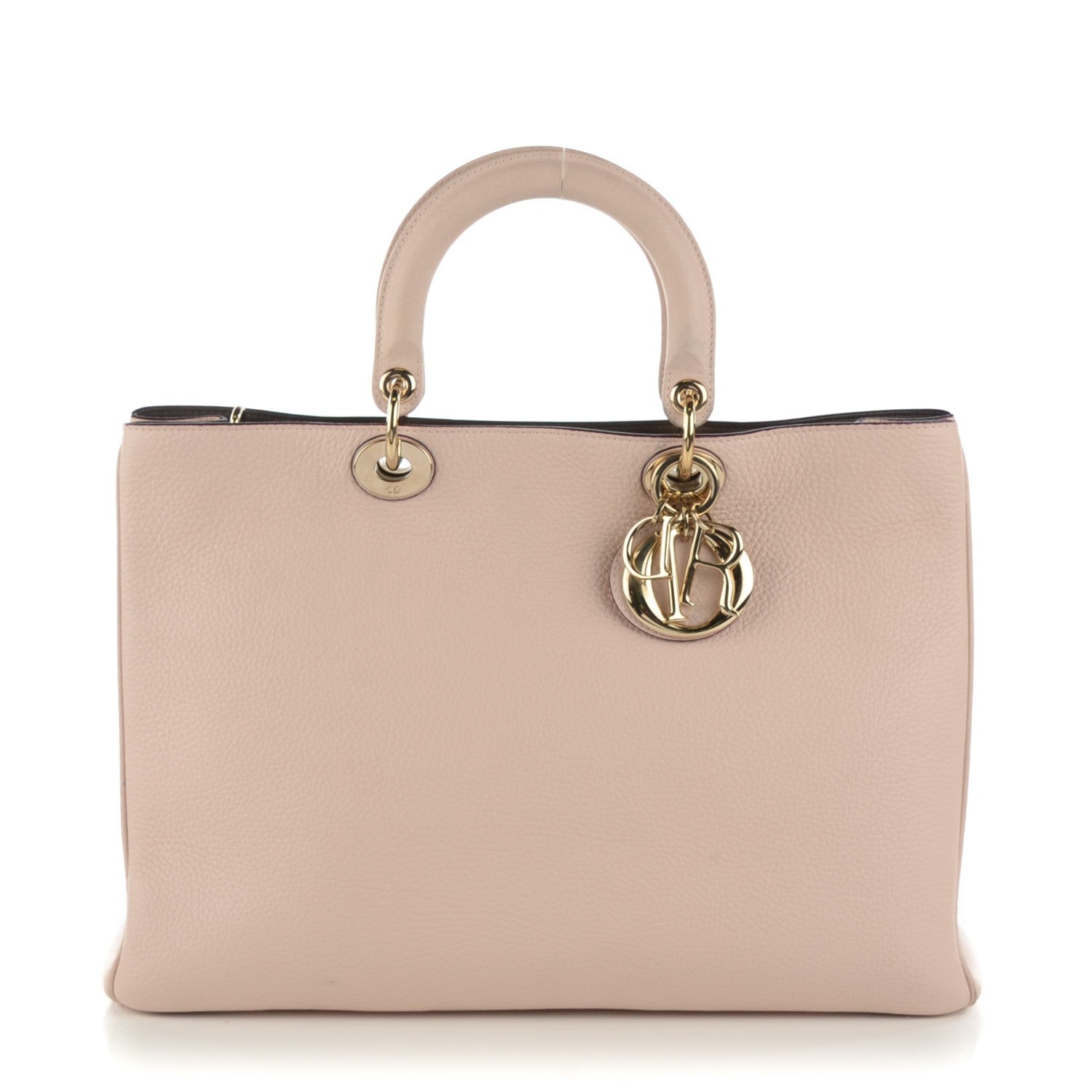 Christian Dior Bullcalf Large Diorissimo Rose Poudre 1 of 8