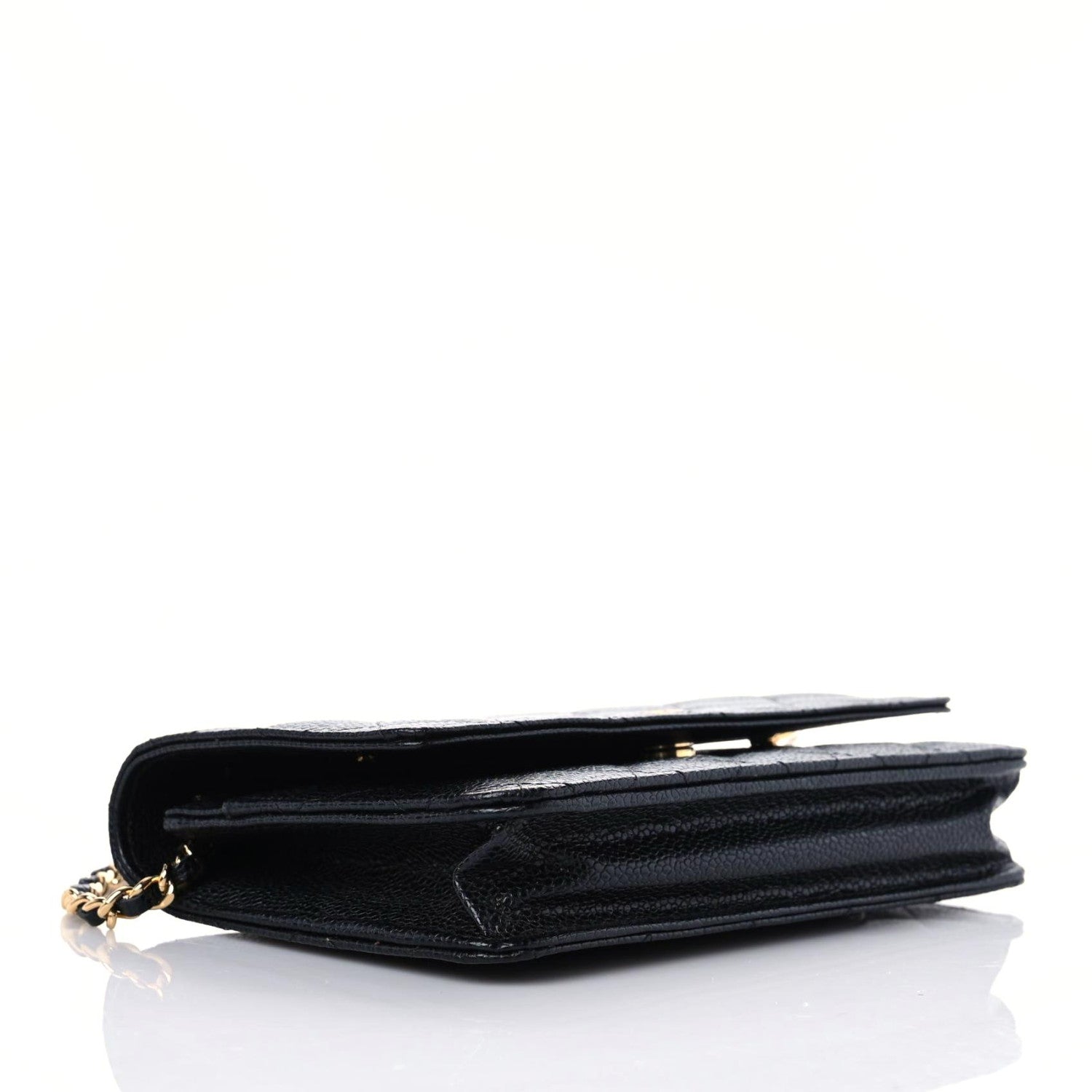 Chanel Caviar Quilted Wallet On Chain WOC Black 4 of 10